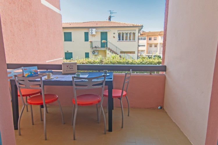 Il Pescatore a Marina di Campo: Balcone attrezzato per colazione