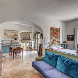 Monolocale Art Studio: Visuale totale dell'appartamento