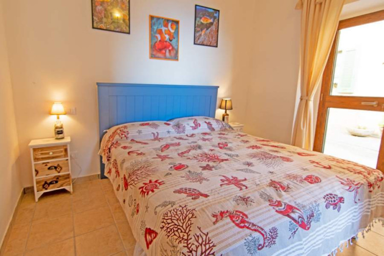 Letto matrimoniale appartamento casa Lia